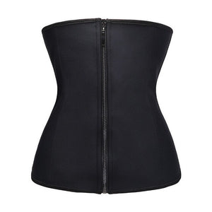 Firm Waist Trainer Fashion Plus Size Women Body Shaper Zipper Up Shapewear Corset Top Girdle Slimming Belt Waist Belt Girdles