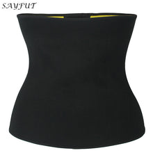 SAYFUT Sexy Shaper Sweat Neoprene Body Shaper Women Slimming Waist Trainer Underbust Belt Cincher Tummy Corset Girdle