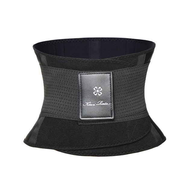 VASLANDA Waist Slimming Belt Shaper Lumbus Trainer Fat Compression Fitness Girdles Workout Shapewear Straps Modeling Corset