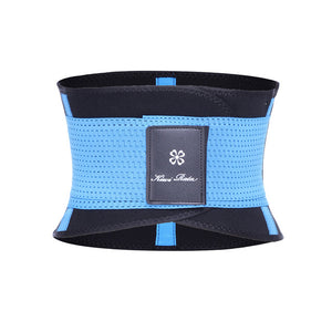 VASLANDA Waist Slimming Belt Shaper Lumbus Trainer Fat Compression Fitness Girdles Workout Shapewear Straps Modeling Corset