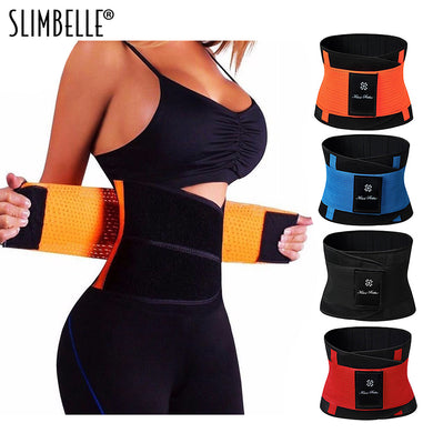 Women Men Sweat Belt Modeling Strap Body Shaper Waist Cincher Waist Trainer Corset For Weight Loss Belly Slimming Belt Shapewear