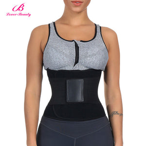 Lover Beauty  Body Shaper Unisex Waist Cincher Trimmer Tummy Slimming Belt Latex Waist Trainer Postpartum Corset Shapewear A