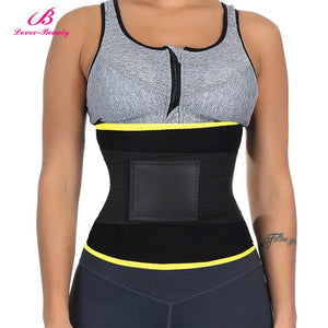 Lover Beauty  Body Shaper Unisex Waist Cincher Trimmer Tummy Slimming Belt Latex Waist Trainer Postpartum Corset Shapewear A