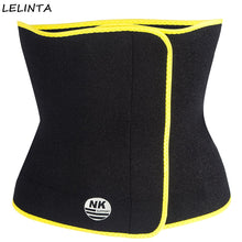 LELINTA Women Waist Trimmer Belt Sweat Neoprene Elastic Adjustable Workout Belt Waist Tranier Body Shaper Weight Loss Belly