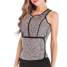 Women Sweat Neoprene Sauna Waist Trainer Vest Sexy Shaper Vest Slimming For Weight Loss Tummy Body Control Shapewear Top