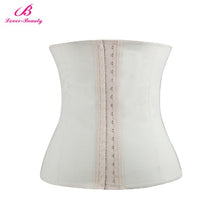 Lover Beauty Sexy Waist Trainer Cincher Underbust Corset Body Shaper Shapewear 9 Steel Bones Latex Slimming Waist Belt Corset