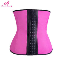 Lover Beauty Sexy Waist Trainer Cincher Underbust Corset Body Shaper Shapewear 9 Steel Bones Latex Slimming Waist Belt Corset