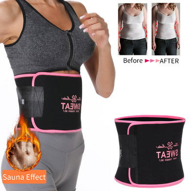 Neoprene Waist Trainer Belt Sweat Waist Trimmer Slimming Corset Xtreme Belt Modeling Strap Body Shaper Tummy Fajas For Men Women