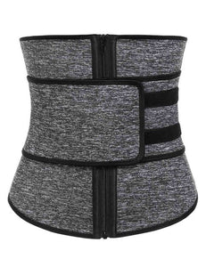 Feelingirl Waist Trainer Body Shaper Neoprene Slimming Belt 7 Steel Bones Shapwear Modeling Strap Corset Zipper