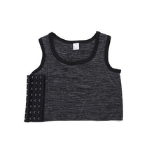 Lady Chest Breast Binder Tank Top Body Shaper Female Crop Tops Bra Vest Underwear Fitness Stretch Croptops Slimming Render Short