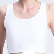 Lady Chest Breast Binder Tank Top Body Shaper Female Crop Tops Bra Vest Underwear Fitness Stretch Croptops Slimming Render Short