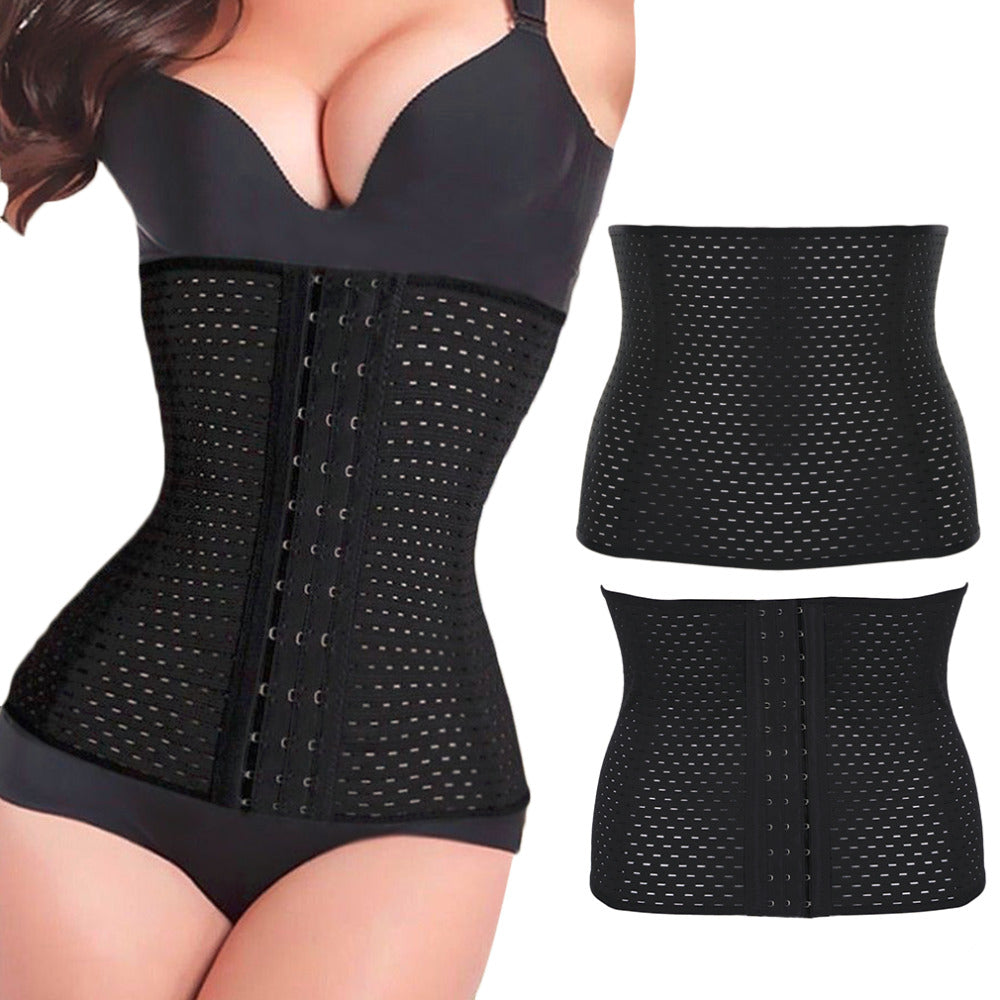 Women's Hollow Out Seamless Corset Waist Cincher Body Shaper Underbust Control shapewear