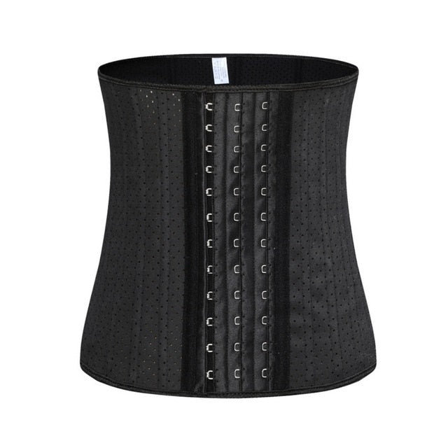 25 Steel Boned Waist Cincher Latex Waist Trainer Corset Belly Slimming Tummy Shaper Belt Sheath Body Shaper Modeling Strap