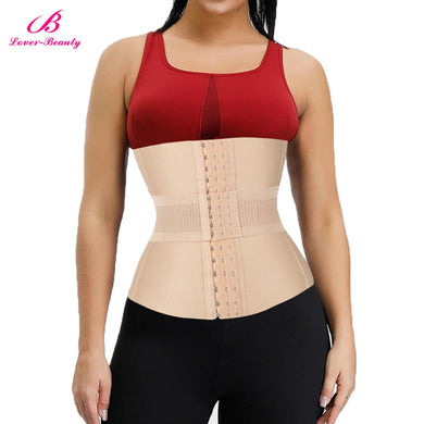 Lover Beauty Waist Trainer Corset Slimming Belt Breathable Women Body Shaper Plus Size After Surgery Postpartum Tummy Girdle