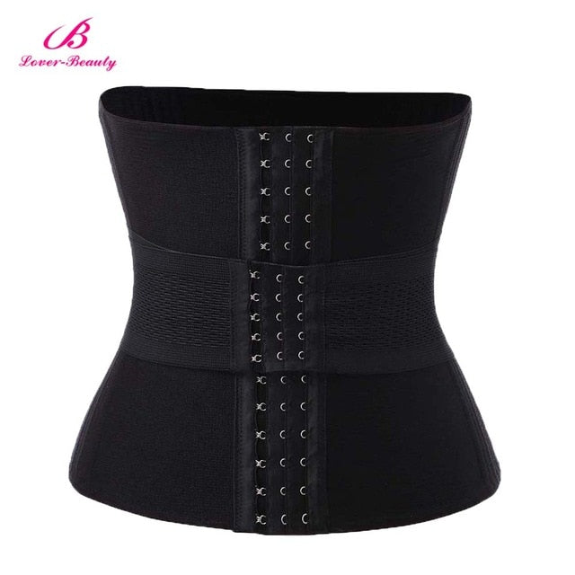 Lover Beauty Waist Trainer Corset Slimming Belt Breathable Women Body Shaper Plus Size After Surgery Postpartum Tummy Girdle