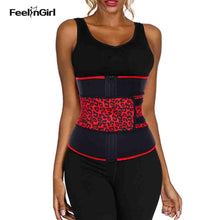 FeelinGirl Neoprene Waist Trainer Girdles 7 Steel Bones Sweat Sauna Body Shapers Slimming Corset Fitness Modeling Belt Faja
