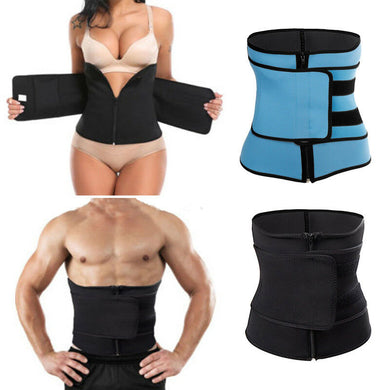 Waist Trainer  Shaper Body Shaper Slimming Belt Fajas Girdle Zipper Hook Tummy Control Shaper Fat Burner Corset