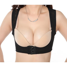 Big Breast Adult Lingerie Humpback Vest Posture Corrective Corset Belt  Shapewear Back Shoulder Gather Adjustable Push Up Vest