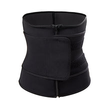 VASLANDA Neoprene Sauna Waist Trainer Sweat Belt Women Slimming Shapewear Modeling Strap Body Shaper Sport Girdle Trimmer Corset