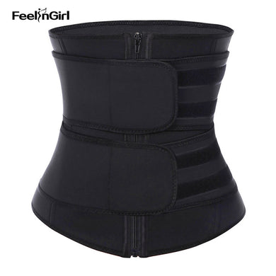 FeelinGirl Latex Waist Tranier Plus Size Shapewear Corset 7 Steel Bone Shaper Women Corset Gaine Amincissante Femme