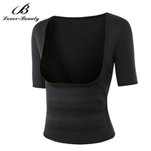Lover Beauty Women Neoprene Waist Trainer Sauna Vest U-shaped chest shaping perfect Workout Corset Body Shaper Shapewear -A