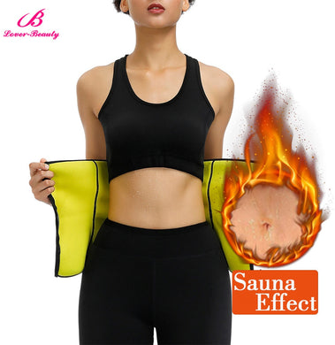 Lover-Beauty Neoprene Waist Trainer Corset Weight Loss Sauna Sweating Body Shaper Women Shapewear Modeling Girdle Slimming Belt