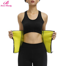 Lover-Beauty Neoprene Waist Trainer Corset Weight Loss Sauna Sweating Body Shaper Women Shapewear Modeling Girdle Slimming Belt