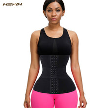 HEXIN Waist Trainer Belt Hooks 16 Steel Boned Seamless Bodysuit Corset Body Shaper Underbust Fajas Shapewear