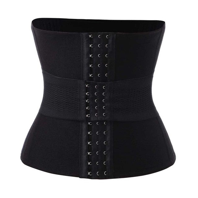 HEXIN Waist Trainer Belt Hooks 16 Steel Boned Seamless Bodysuit Corset Body Shaper Underbust Fajas Shapewear