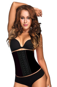 Women Latex Waist Trainer Corset Steel Bone Shapewear Body Shapers Women Corset Slimming Belt Waist Shaper