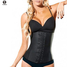 YUMDO Women's High Waist Trainer Latex Long corset Cincher Corset For Weight Loss Waist Trainer Cincher Shaper Slimmer