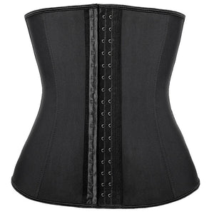 VASLANDA Latex Waist Trainer Sweat Trimmer Belt Sport Girdle Underbust Corset Weight Loss Body Shaper Modeling Strap Shapewear