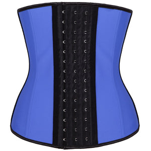 VASLANDA Latex Waist Trainer Sweat Trimmer Belt Sport Girdle Underbust Corset Weight Loss Body Shaper Modeling Strap Shapewear