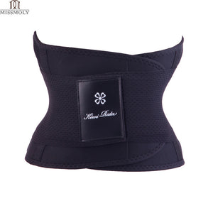 Women Sweat Waist Trainer Body Shaper Xtreme Power Modeling Slimming Belt Faja Girdle Tummy Control Cincher Fitness Corset
