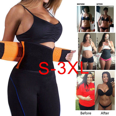 Waist Trainer Corset Girdle Neoprene Sweat Slimming Belt Workout Trimmer Body Shaper Weight Loss Slim Waist Support Shapewear