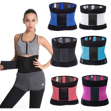 Fitness Belt Powerful Body Shaper Waist Trainer Trimmer Corset Waist Belt Cincher Wrap Workout Shapewear Slimming