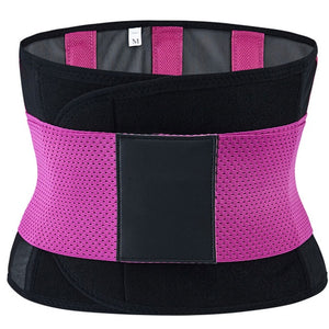 Fitness Belt Powerful Body Shaper Waist Trainer Trimmer Corset Waist Belt Cincher Wrap Workout Shapewear Slimming