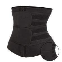 Women Shapewear Slim Belt Zipper Plus Size Latex Waist Trainer Corset Underbust Body Fajas Sweat Waist Cincher For Weight Loss
