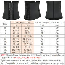 Women's Latex Girdle Waist Trainer Corsets Hourglass Body Shaper Long Torso Cincher Shapewear Slimming Belt