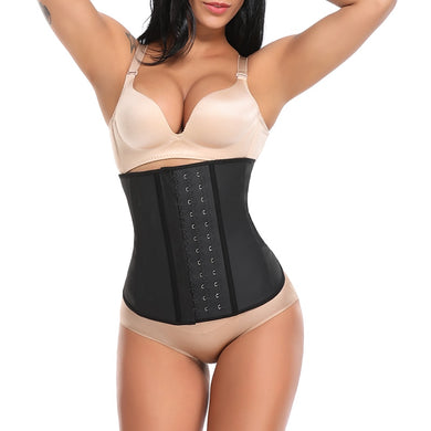 Latex Waist Trainer Women Body Shaper Slimming Belt Tummy Shaper Faja Girdle Waist Cincher Shapewear Plus Size Underwear