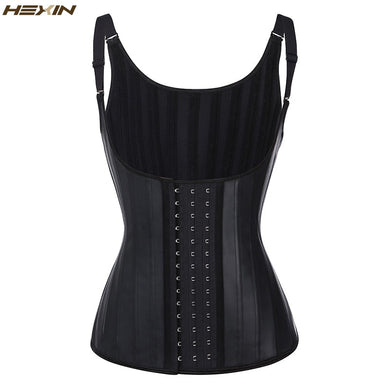 HEXIN 25 Steel Bones Latex Vest Waist Trainer Slimming Underwear Cincher Slimming Belt Modeling Strap Shapers Body Shaper