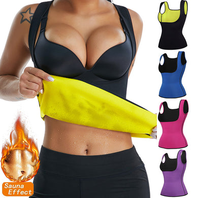 Neoprene Tops Women Faja Waist Trainer Body Shaper Shapewear Sweat Slimming Belt Tummy Shaper  Shaper Girdle Waist Cincher