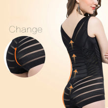 Ladies Sexy Shapewear Body Shaper Control Waist Cincher stripe Corset Bodysuits Female Seamless Tummy Underwear Bodysuits