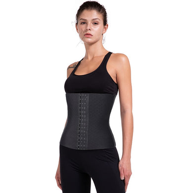Women Body Shaper Steel Boned Waist Trainer Cincher Tummy Girdle Corset Shapewear Slimming Underbust Control Belt Elastic Fajas