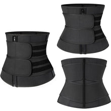 Woman Slimming Sheath Waist Trainer Tummy Reducing Girdles Weight Loss Shapewear Modeling Belt Sauna Sweat Body Shaper Corset