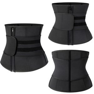 Woman Slimming Sheath Waist Trainer Tummy Reducing Girdles Weight Loss Shapewear Modeling Belt Sauna Sweat Body Shaper Corset