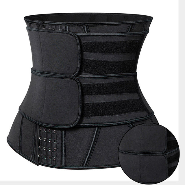 Women Waist Trainer Neoprene Slimming Belt Weight Loss Cincher Body Shaper Tummy Control Strap Slimming Sweat Fat Burning Girdle