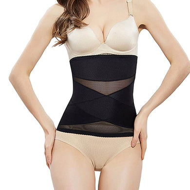 Women Waist Trainer Belt Weight Loss Body Tummy Adjustable Velcro Corset Trimmer Belt Body Shaper belt elastic Body Belt SP3M