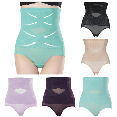 Seamless Women Shapers High Waist Slimming Tummy Control Knickers Pants Pantie Briefs Magic Body Shapewear Lady Corset Underwear
