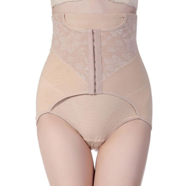 High Waist Trainer Tummy Control Panties Butt Lifter Body Shaper Corsets Hip Abdomen Enhancer Shapewear Underwear Panty Hooks H4